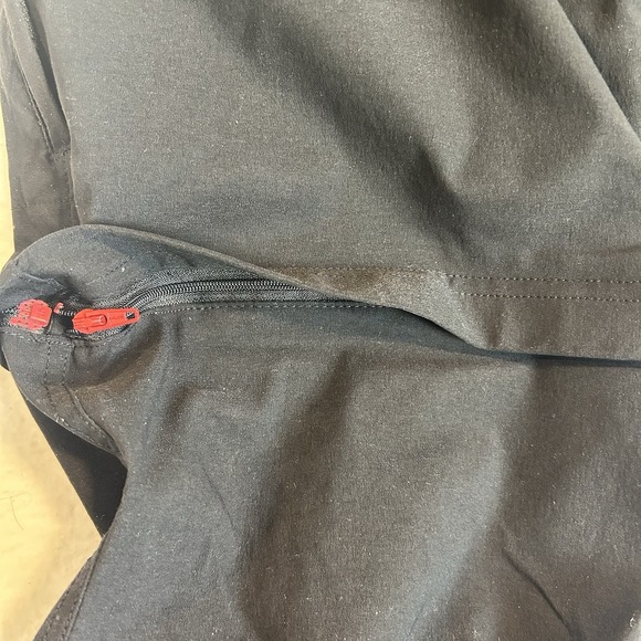 Eddie Bauer Men Convertible Tech Pant Black Sz 36x32 Zip Off Legs Outdoor Hiking - Picture 7 of 13